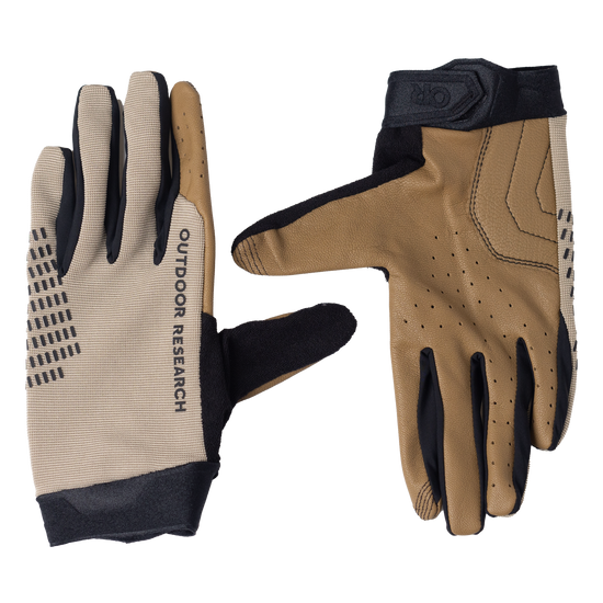 Freewheel MTB Leather Palm Bike Gloves
